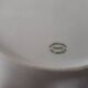 Porcelain vide poche from Limoges with orange decoration.