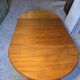 Table extensible Baumann en teck des années 60, (2 rallonges)