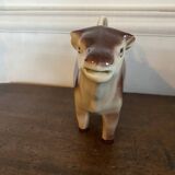 Milk jug - Cow motif - vintage ceramic