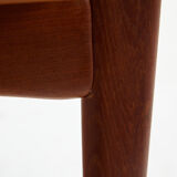 Danish leather sofa set by Arne Wahl Iversen for Komfort