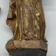 Antique wooden sculpture, Virgin and Child, 17th century