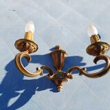 Paire d'Appliques en Bronze 19 ème