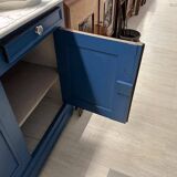 Refurbished blue buffet