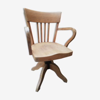 Fauteuil "américain" de bureau Baumann