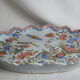Flat earthenware of Rouen polychrome decoration cornucopia of plenty