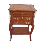 Small marquetry chest of drawers