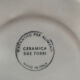 Faience pie dish decoration "pears"