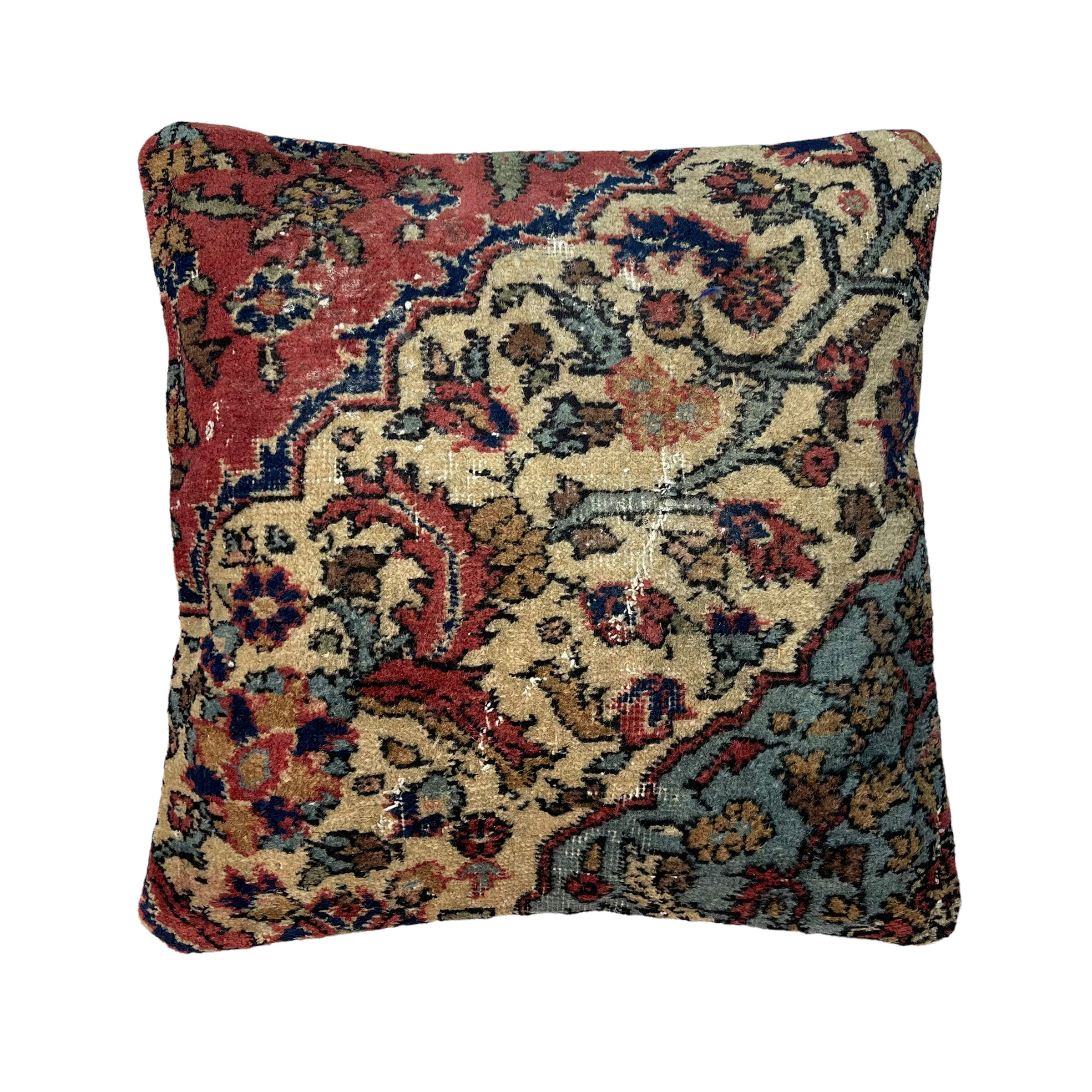 Vintage turkish rug cushion cover 45 x 45 cm