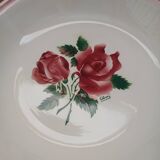 4 old dishes from Digoin and Sarreguemines