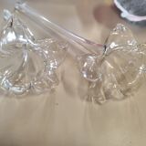 Vintage glass flowers