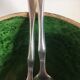Foucard Jourdan Vallauris green glazed earth bowl 50
