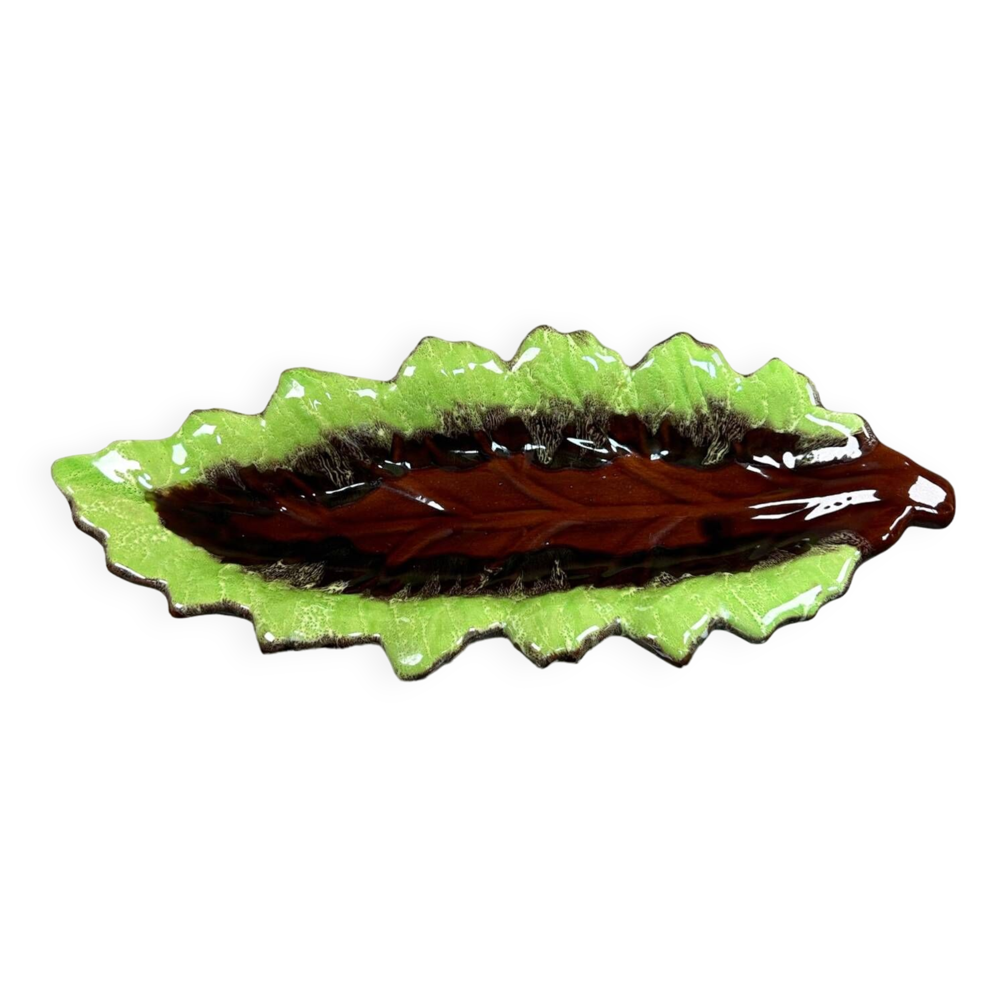 Large Vallauris ceramic bowl from the 60s