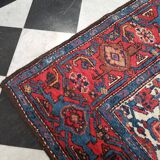 Tapis d'orient ancien persan fait main malayer 215 x 130