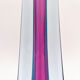 Soliflore Murano Flavio Poli Sommerso Blue Violet 30cm 479g