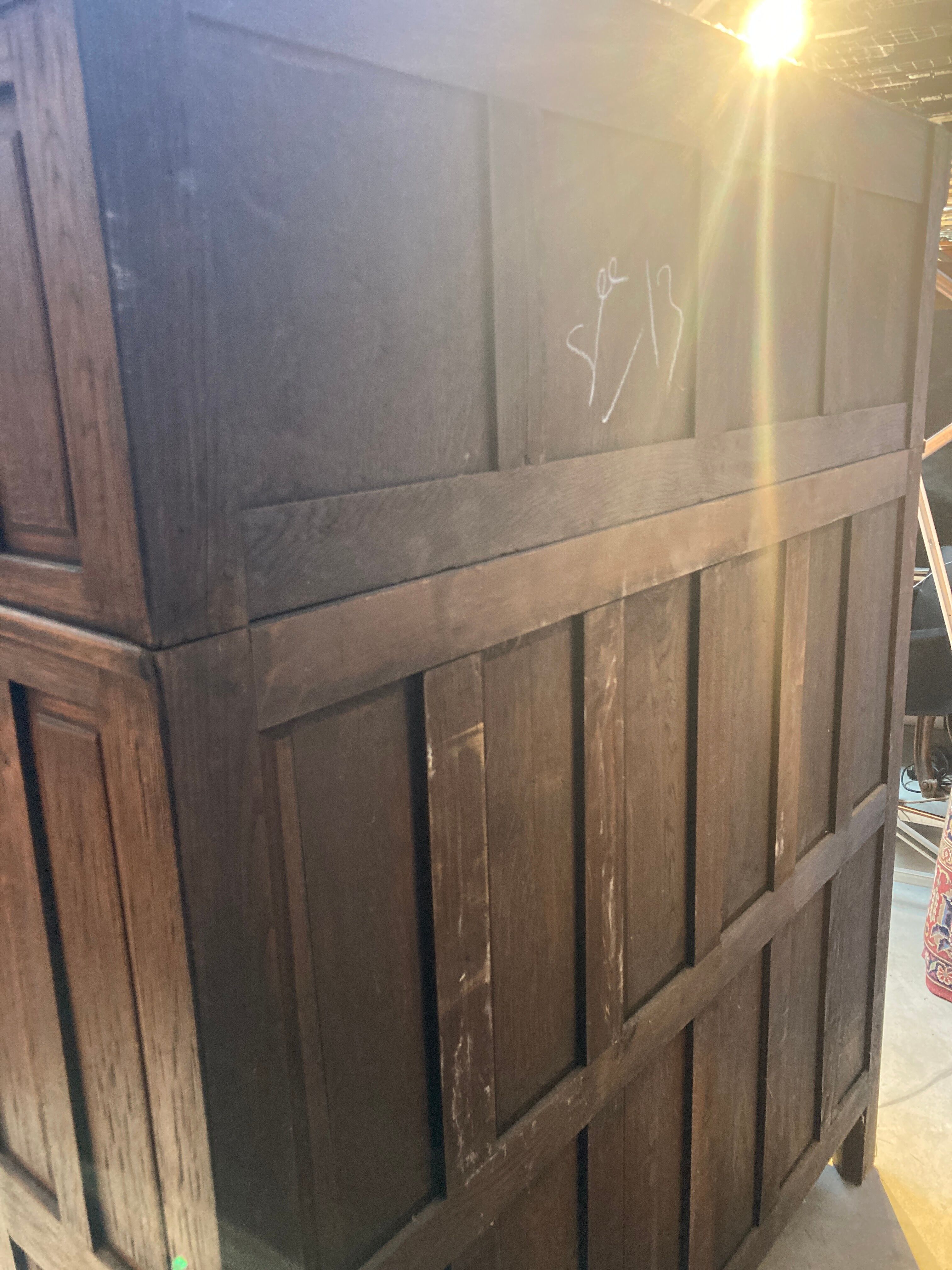 Rustic wardrobe neo renaissance style