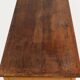 Large work / industrial / farm table, patinated wood, Czechoslovakia