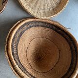 Set of 5 baskets for wall decoration