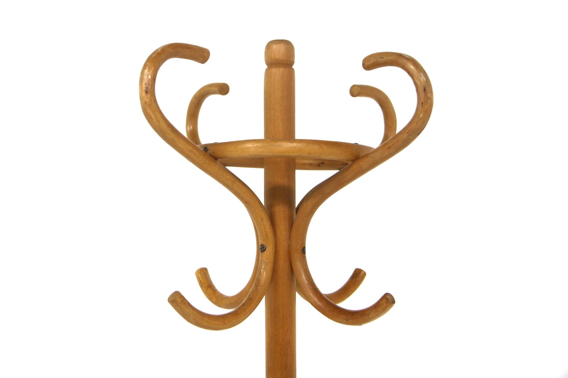 Beech coat rack parrot, Sweden, 1960