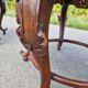 Pair of antique Chinese carved mahogany armchairs, circa 1960s