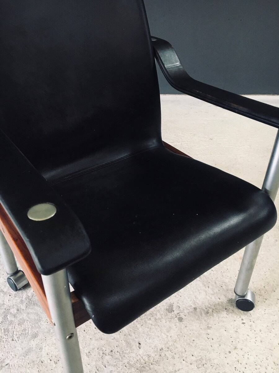 Mid-Century Modern Scandinavian Office Chair from Dyrlund, Denmark, 1960s