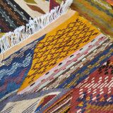 Berber kilim carpet of Taznakht