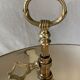 Lampe bouillotte en bronze doré de Lucien Gau style Directoire, XXème siècle
