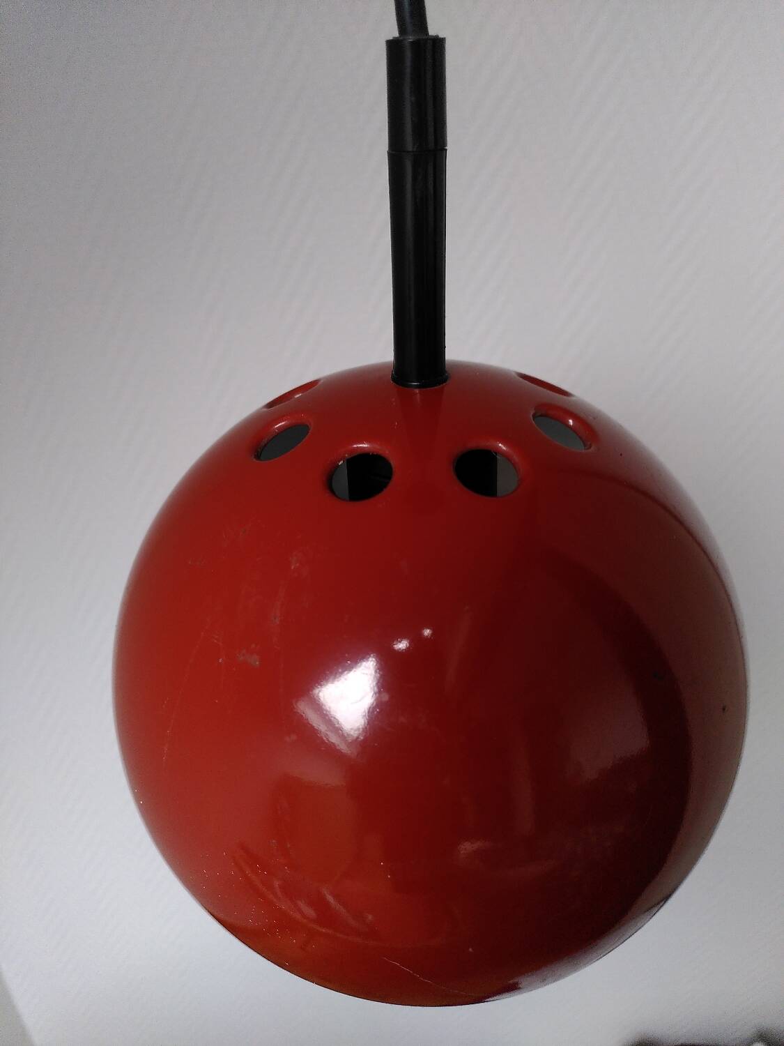 Vintage metal pendant light