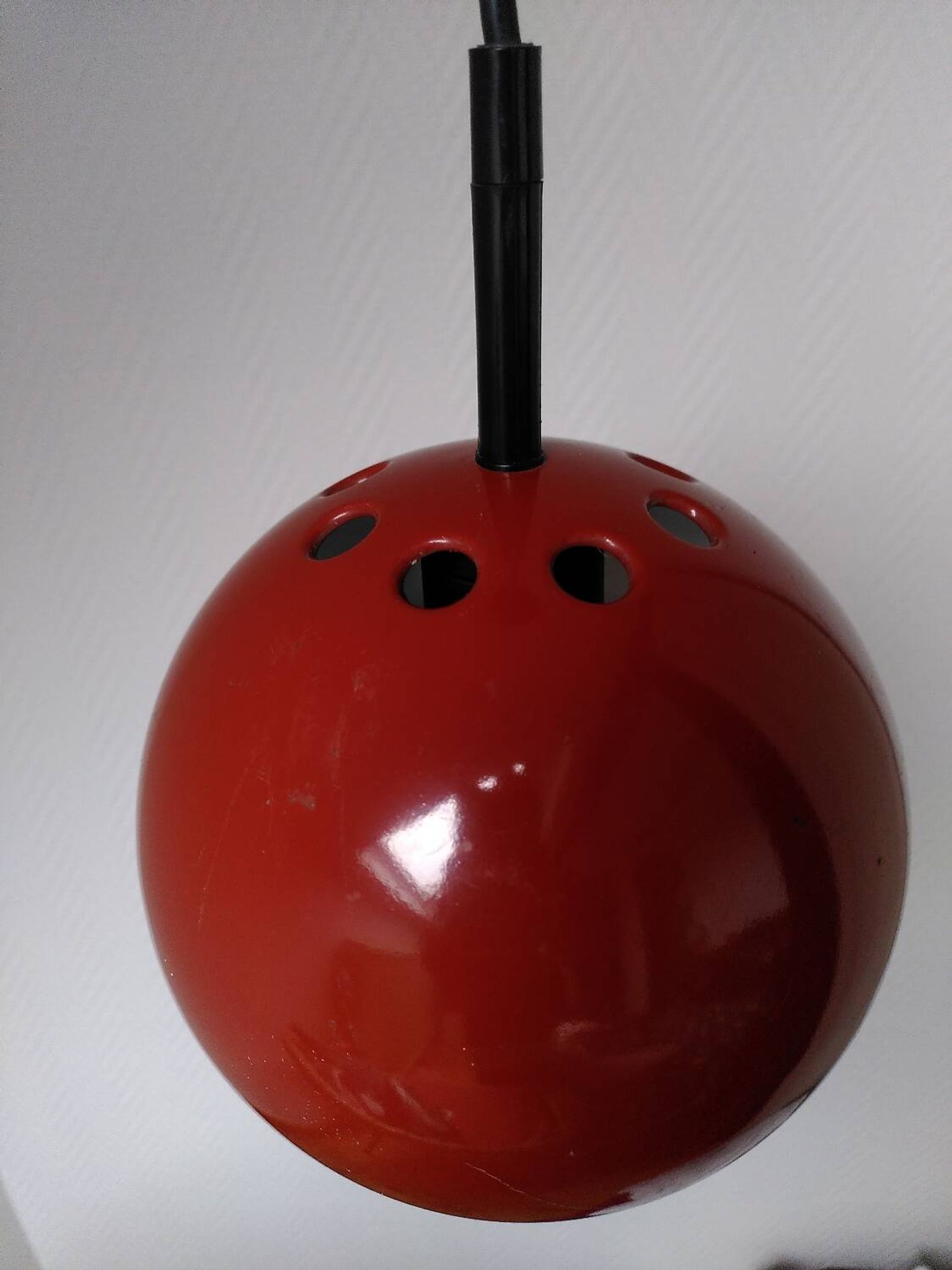 Vintage metal pendant light