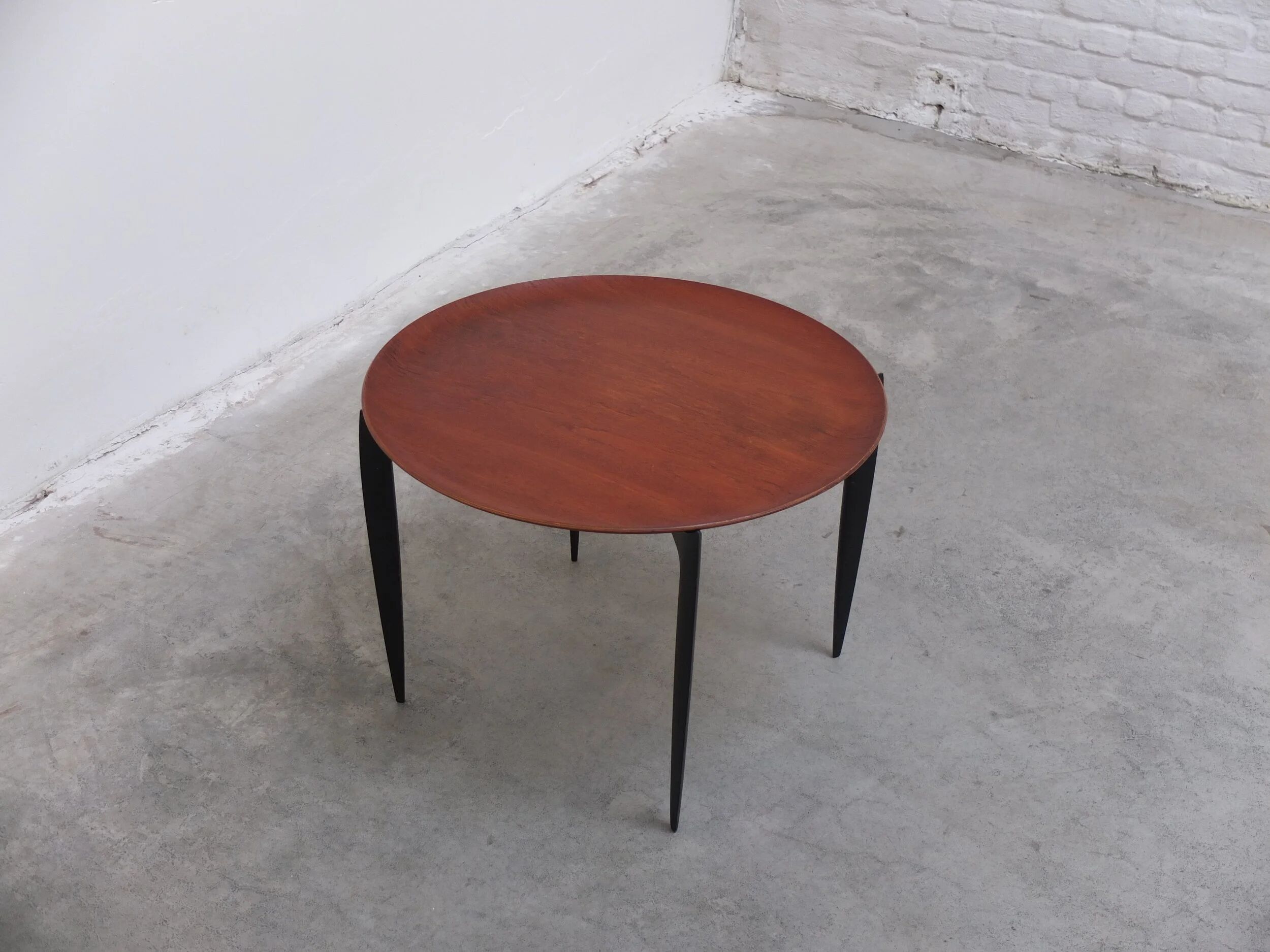 Rare tray table by Engholm & Willumsen for Fritz Hansen, 1963
