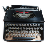 Typewriter from collection japy black 1940s/1950s