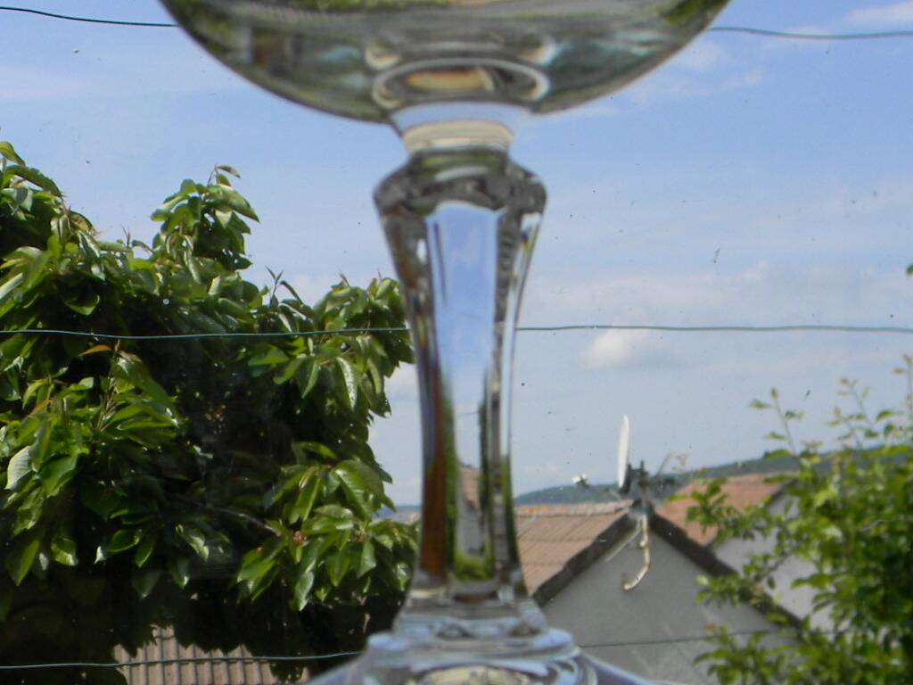 6 crystal water glasses from ARQUES. MATIGNON model.