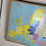 Wall school map European Union 2004