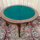 Console - Half-moon table Louis XVI in solid mahogany