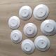 Set of 8 Moulin des Loups earthenware dinner plates, Garlands