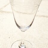 Set of 11 crystal wine glasses 1930s