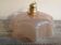Pink opaline hanging lamp