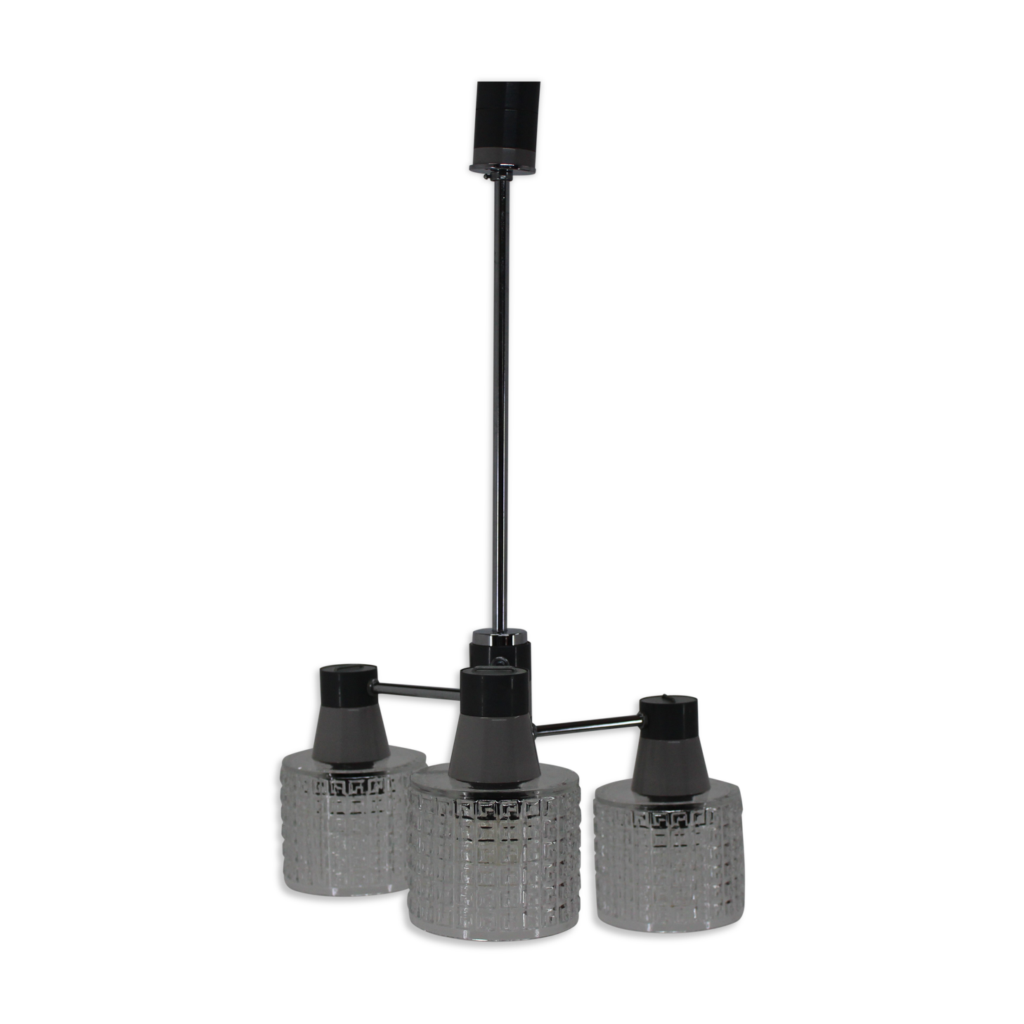 Mid-century chandelier Drukov, 1960