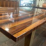 Macassar ebony table lacquered around 1950
