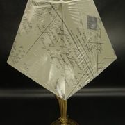 Large lamp with ram's heads in Louis XVI style - gilded bronze
