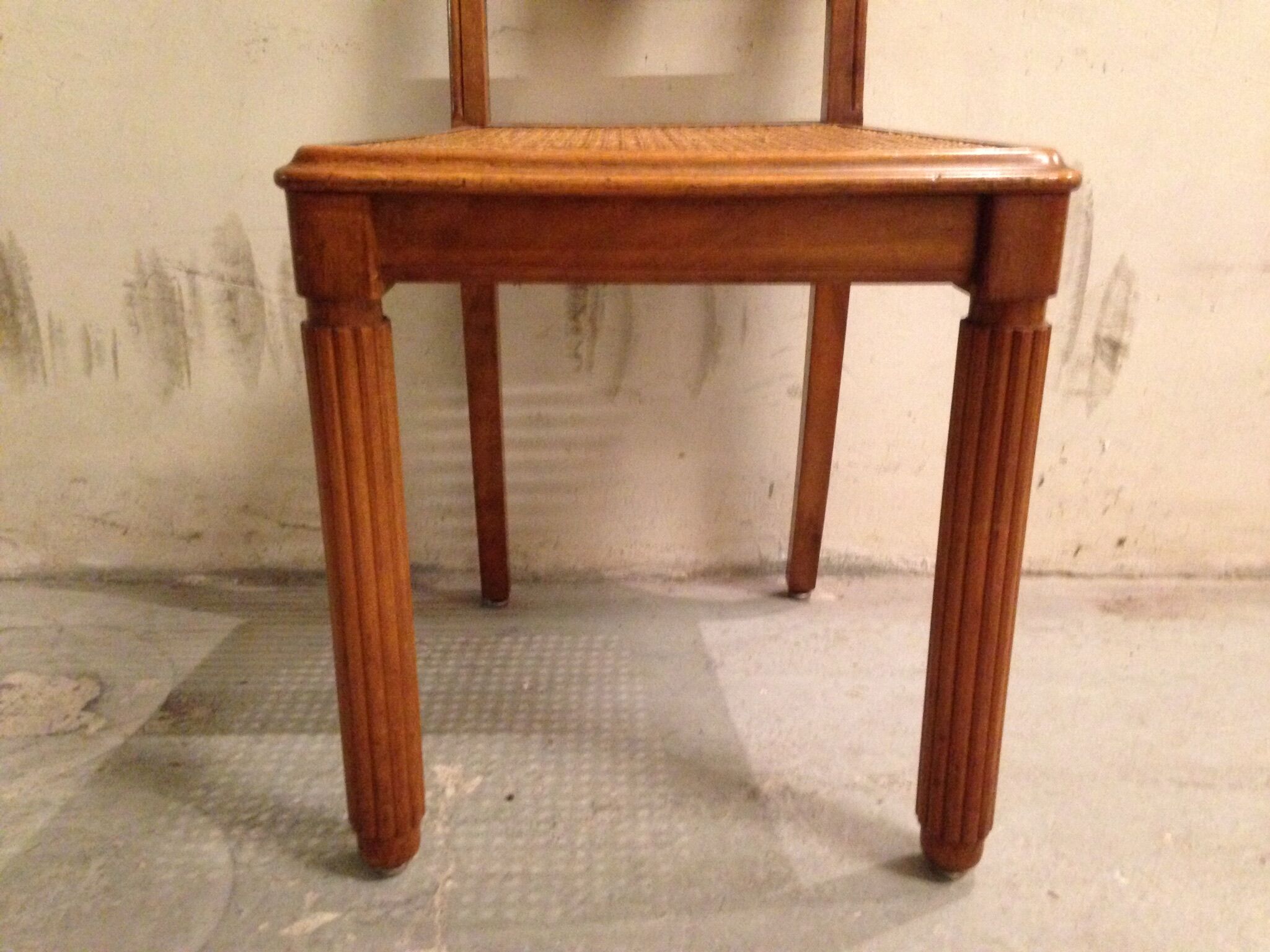 Art déco set of chairs