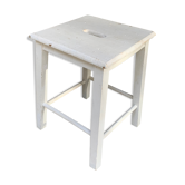 White stool