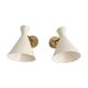 Pair of Italian design appliques 1950