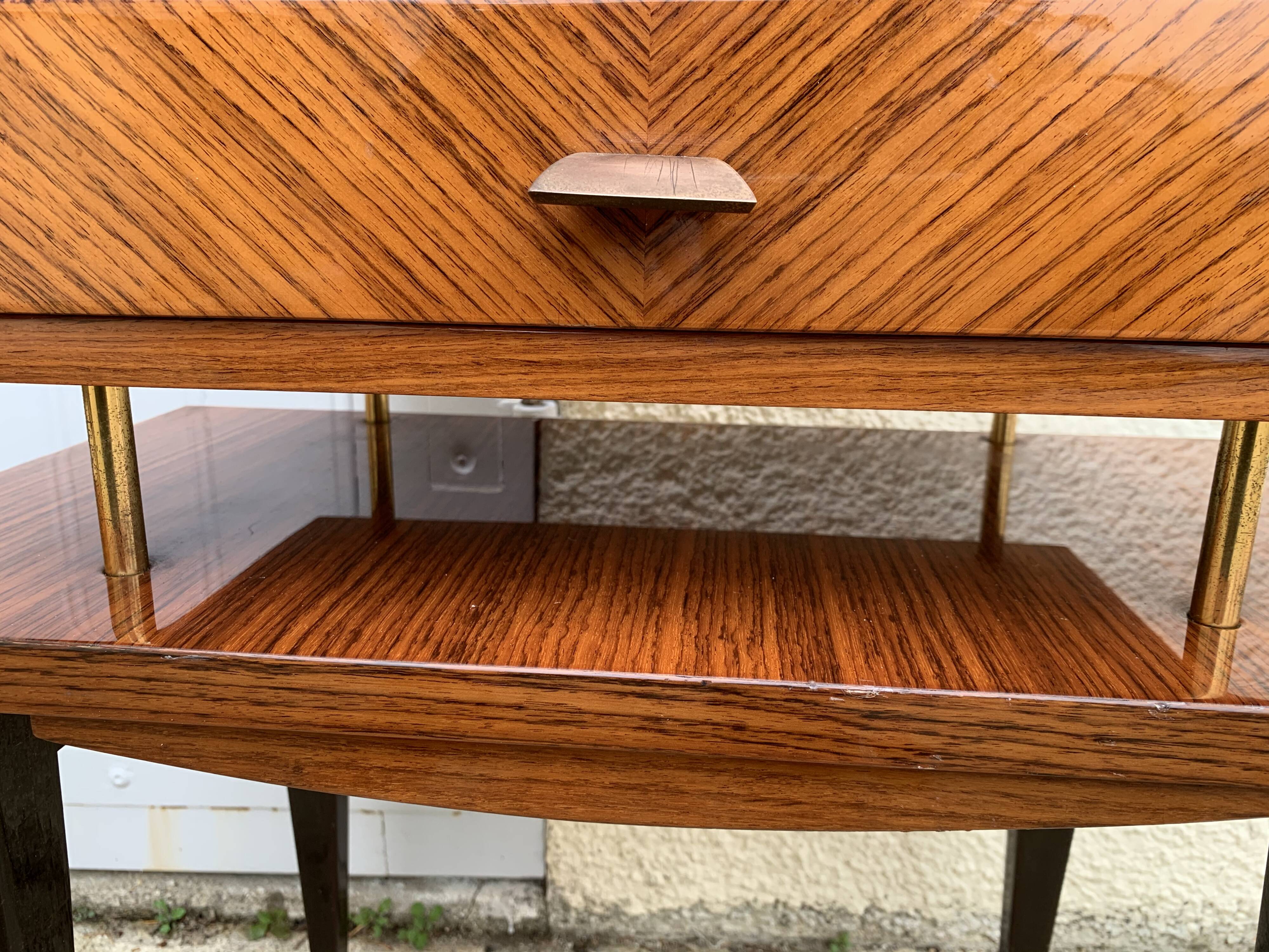 Pair of vintage bedside tables