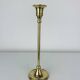 Vintage gold brass candle holder