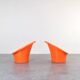 Skopa Chairs by Ole Gjerløv-Knudsen & Torben Lind for Ikea, 1970s set of 2