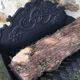 Log rack fireplace cradle