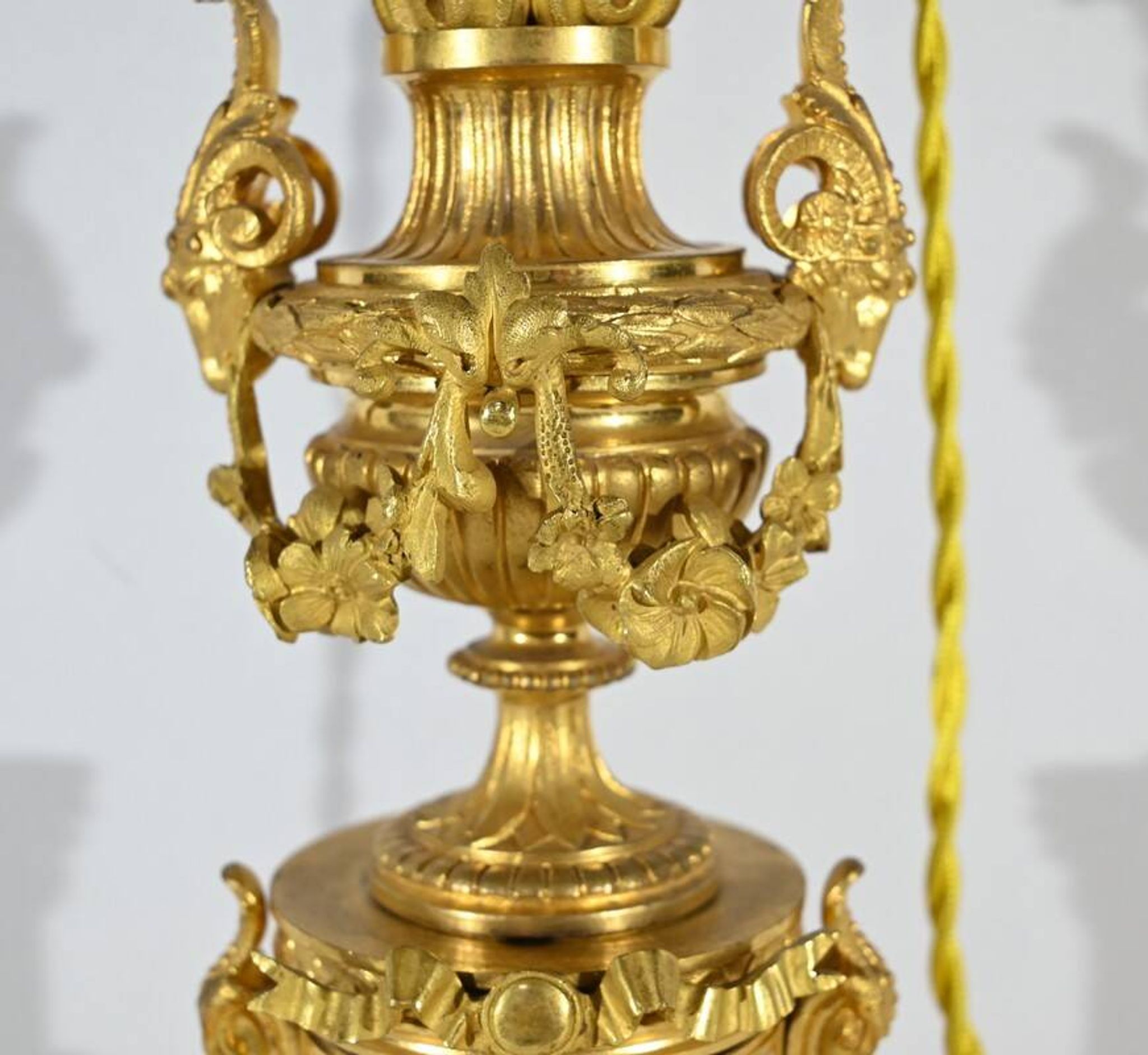 Lampe en Bronze Doré, époque Napoléon III – Milieu XIXe