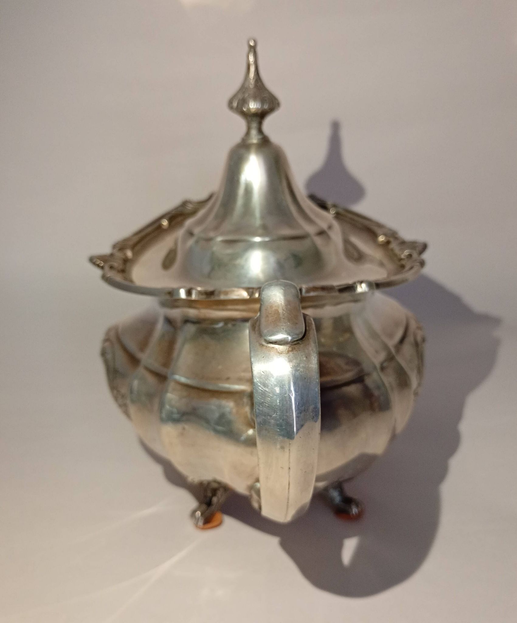 Reed & Barton Solid Sterling Silver Sugar Bowl & Creamer 790 grams