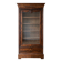 Small antique display cabinet in mahogany, Louis-Philippe style.