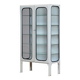 Glass & Iron Medical Cabinet, 1970s